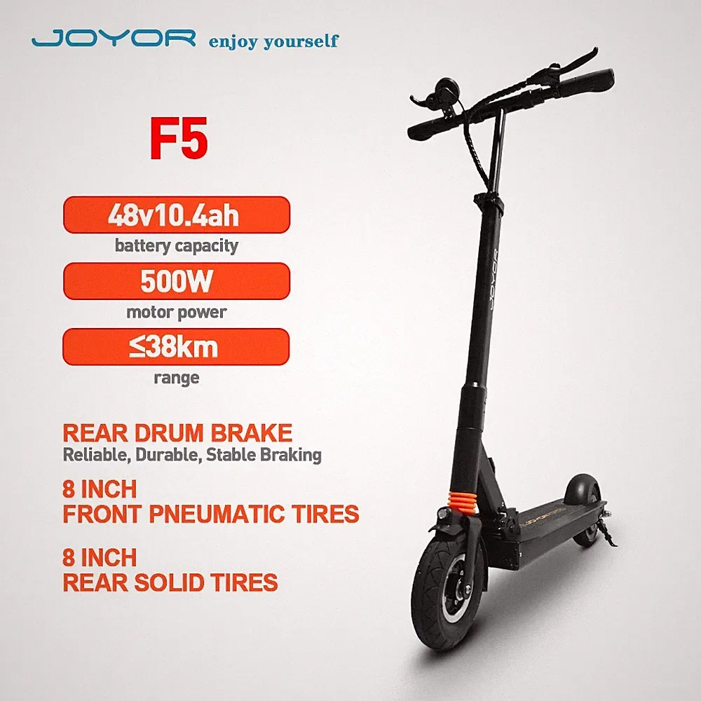 10.4AH Elektro Scooter 500W 48V E roller 8 Zoll Leicht Off-Road Elektroroller