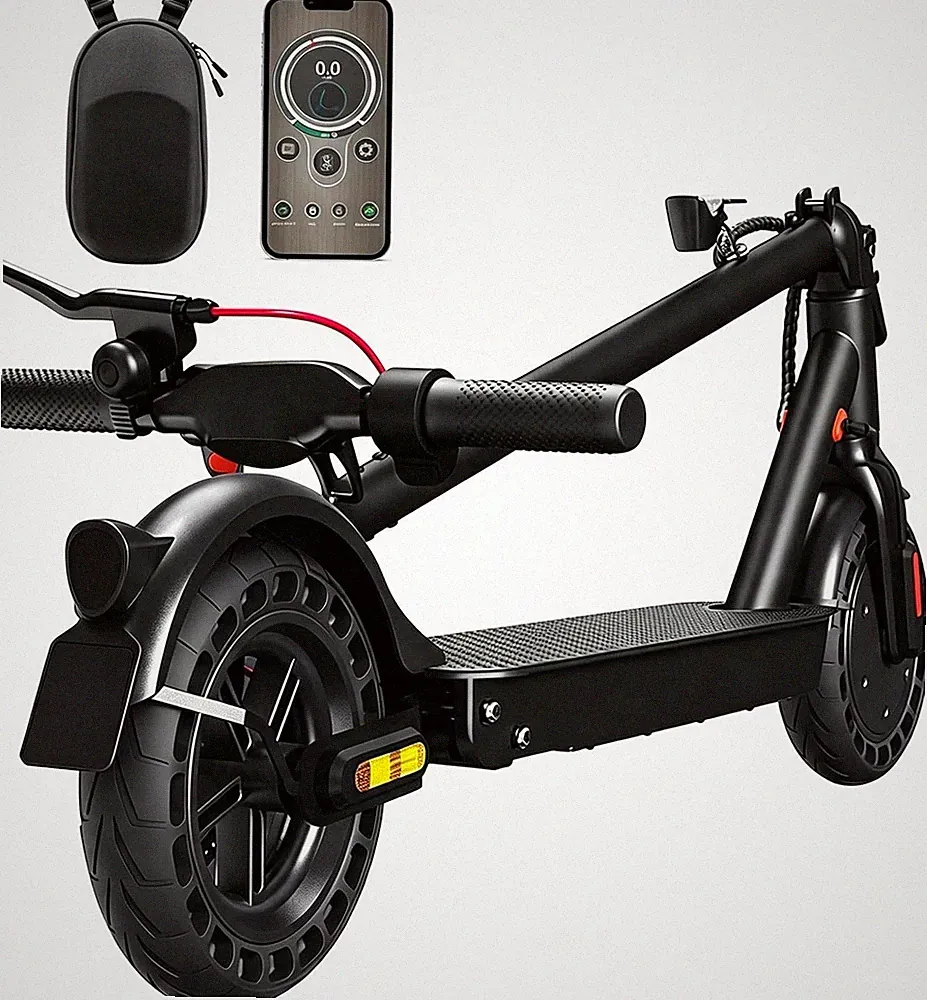 10'' E-Scooter mit Straßenzulassung Max. 40 km Elektroscooter 500W 10Ah E-Roller