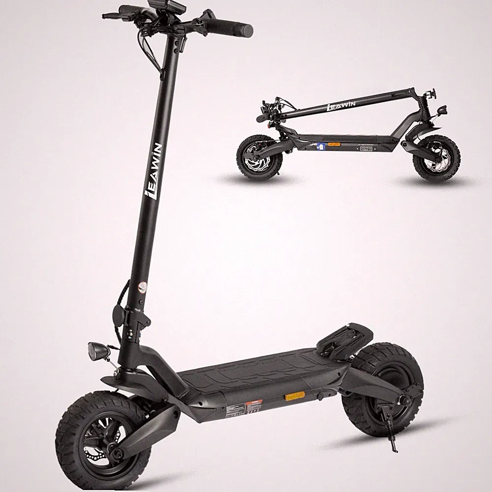 10'' Elektroroller 500W E-Scooter mit Straßenzulassung Off-road Faltbar E-roller