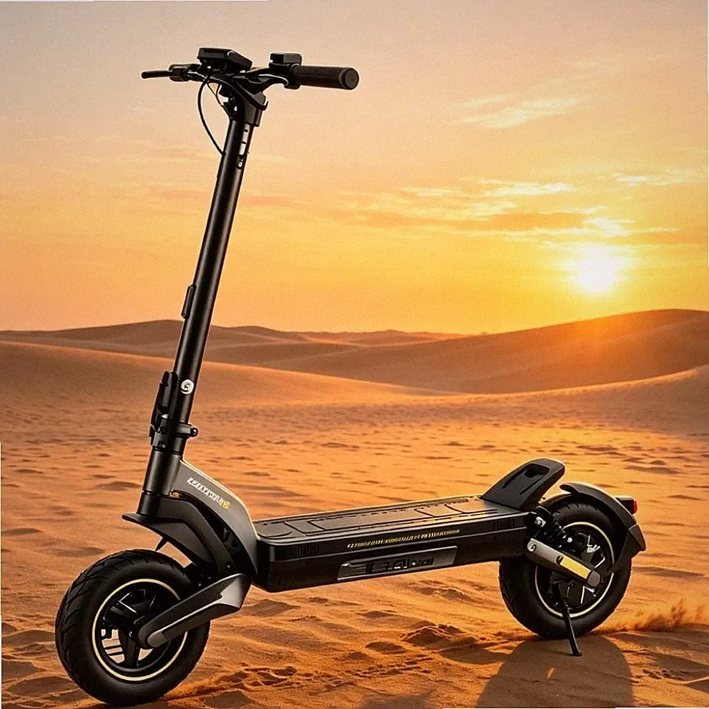 10'' Elektroroller mit Straßenzulassung 500W 12,5AH Offroad E-Scooter Bis 70km
