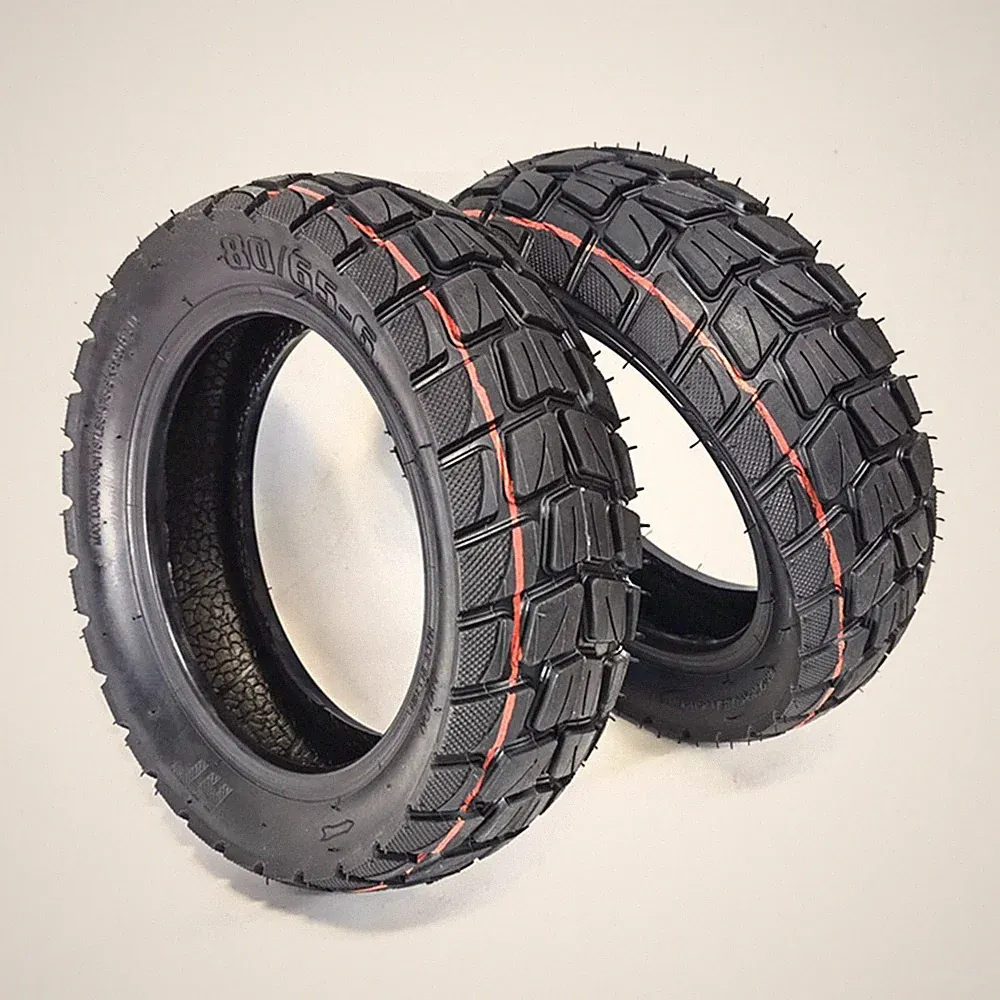 10 Zoll 80/65-6 Offroad/Road Schlauchloser Reifen Für Kugoo Elektroroller 10x3.0