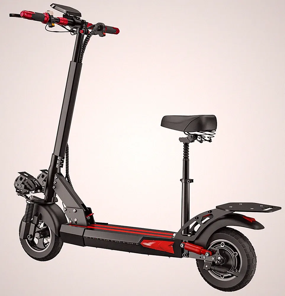 10 Zoll Elektroroller 48V21AH E-Scooter 1200W Folding OffRoad E-Roller 45KM/H DE