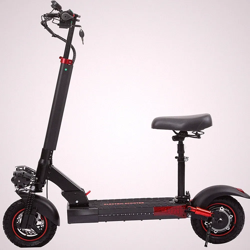 10 Zoll Elektroroller E-Roller Faltbarer Off-Road E-Scooter 800W 48V 15Ah 28mph