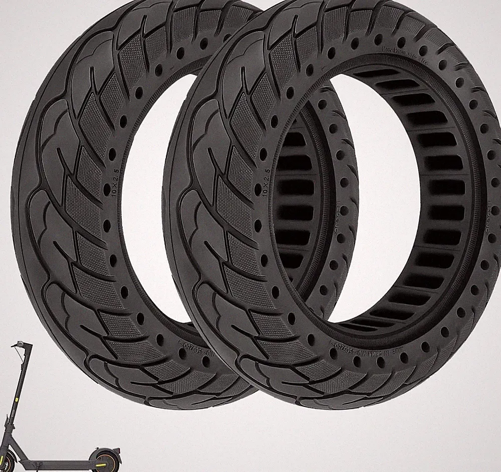 10x2,5 Vollgummireifen 60/70-6,5 für Segway Ninebot Max G30 Elektroroller