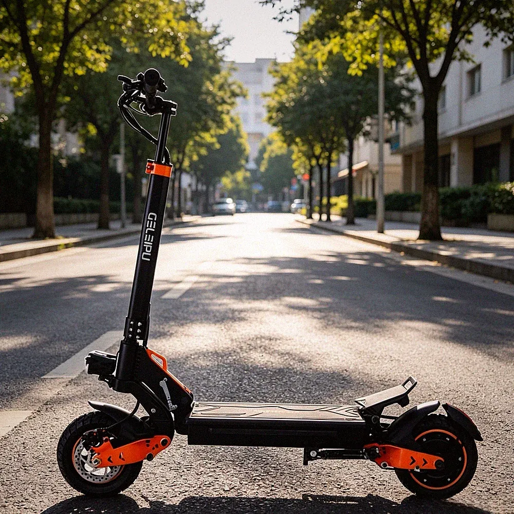 10Zoll Klappbarer Elektroroller 48V20AH Offroad 60KM 1200W E-Scooter 60KM/H