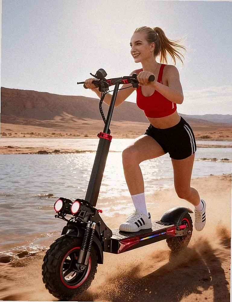 11'' E-Scooter Elektroroller Freeboy J11 MAX Off-Road 48V/18Ah Faltbar E-Roller