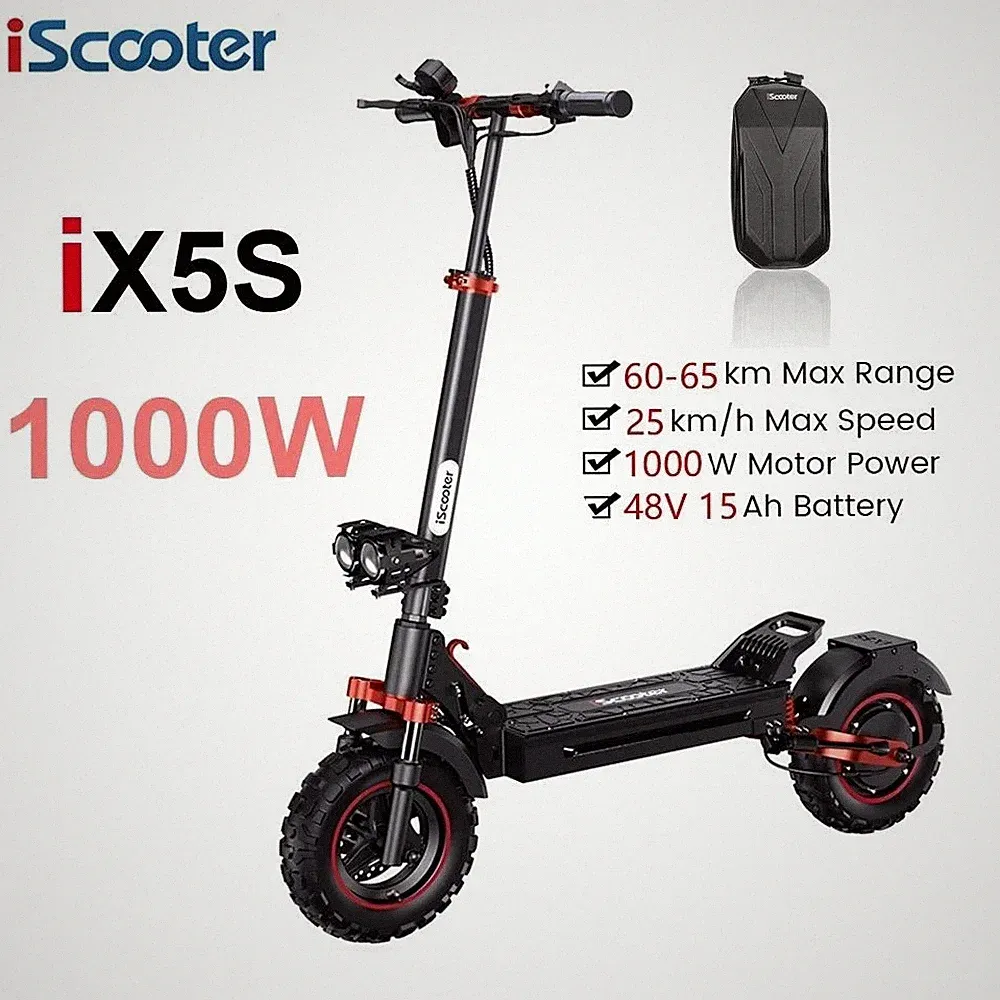 11" Elektroroller Vollfederung 15AH 48V Klappbar E-Scooter 45KM/H 1000W E roller