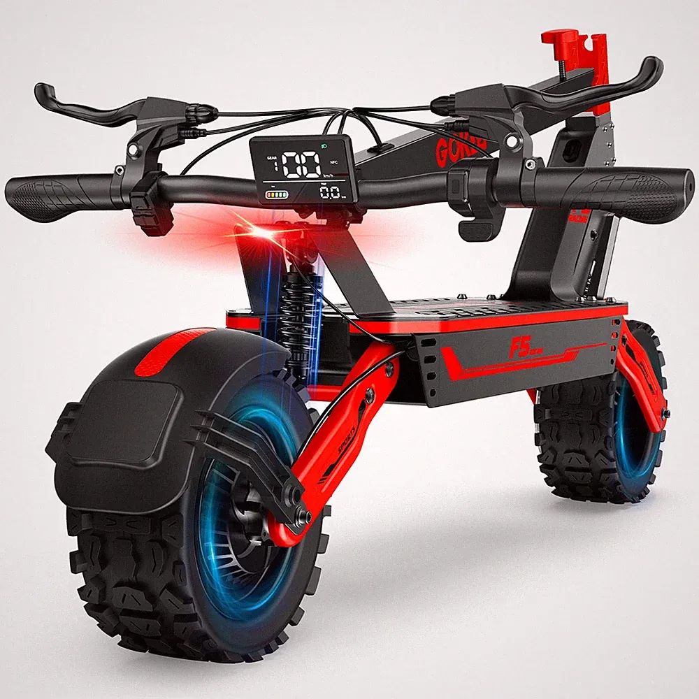 11 Zoll Elektroroller 1000W 52V/20AH Off-road E-Scooter mit NFC 70KM E-Roller
