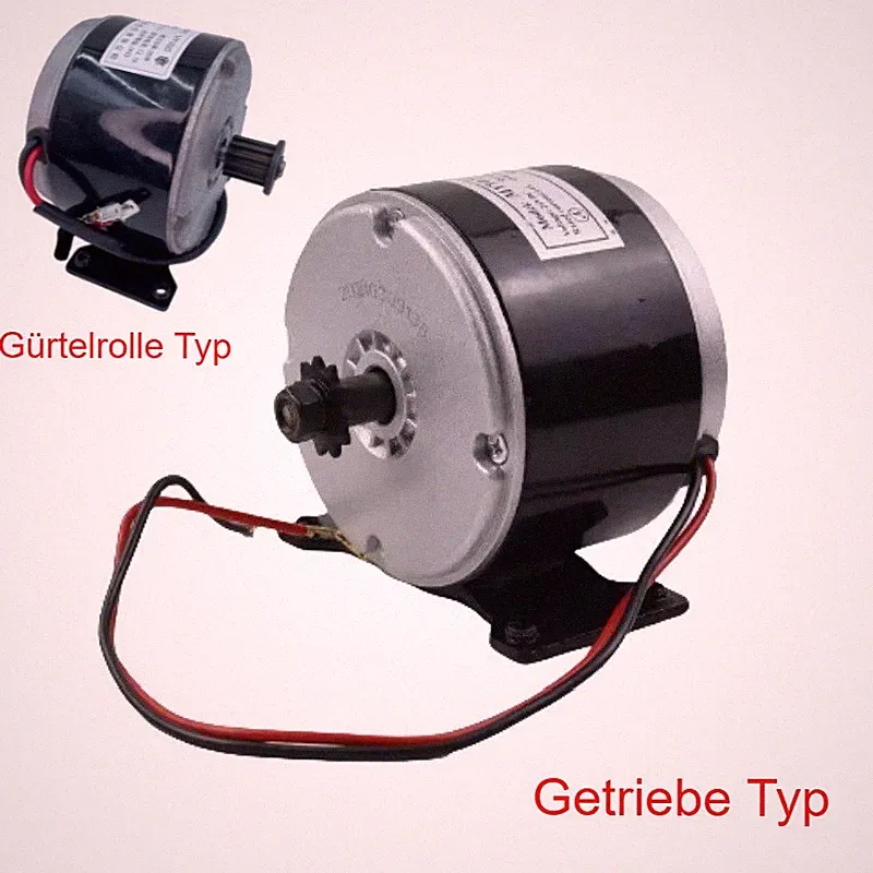 12-36V Gebürsteter Gleichstrommotor 250-350W Für Elektrofahrrad E-Fahrrad Roller