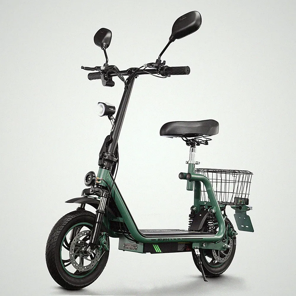 12" Elektroroller 48V 13AH Mit Straßenzulassung Scooter mit Sitz TWOFISH M5 PRO