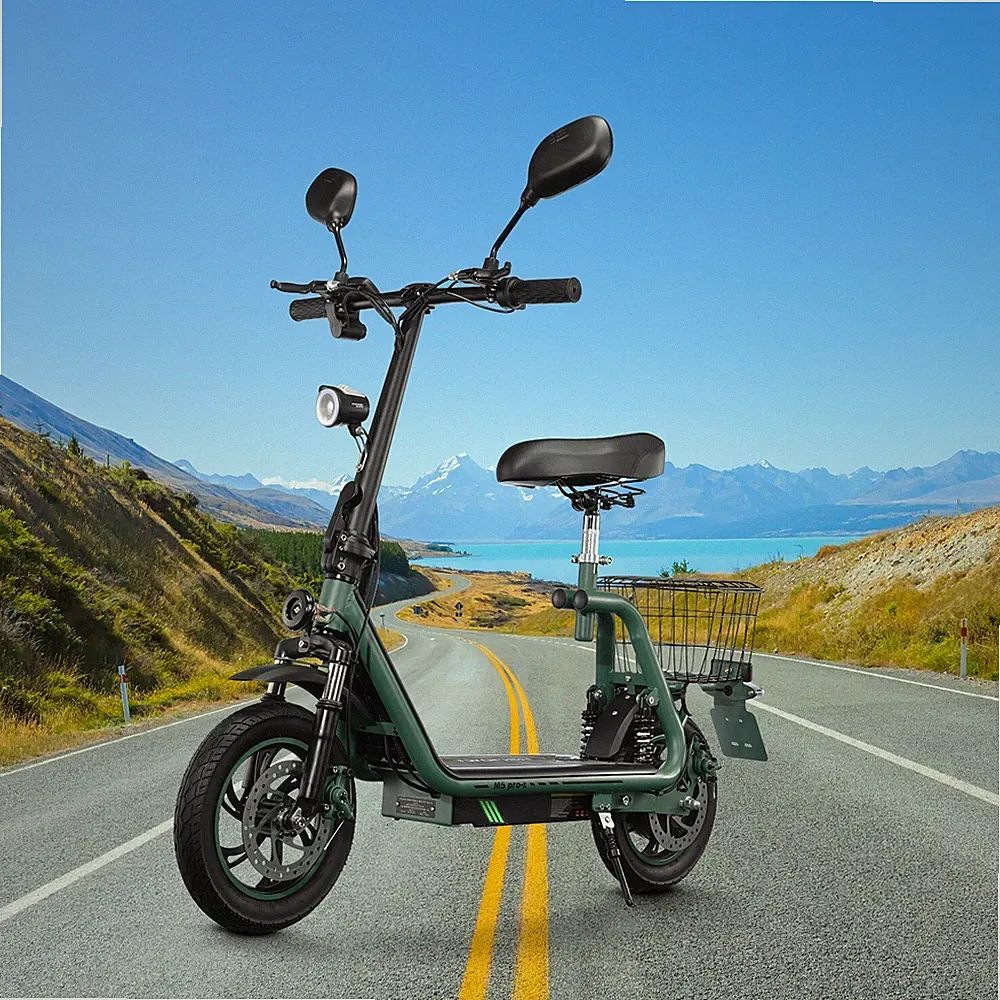 12" Elektroroller Mit Straßenzulassung48V13AH E-Scooter mit Sitz TWOFISH M5PRO-E