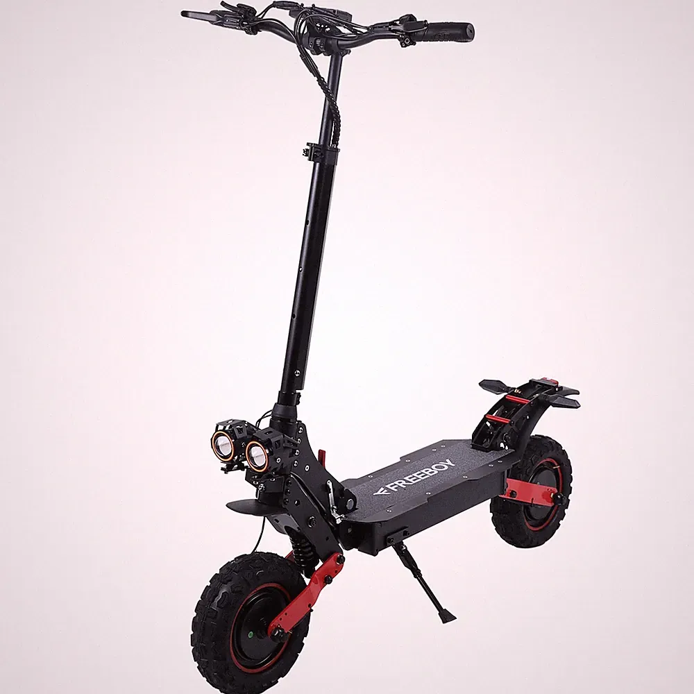 1200W*2 Dual motor E-Scooter 11'' Elektroroller 48V/21Ah Off-road E-roller DE