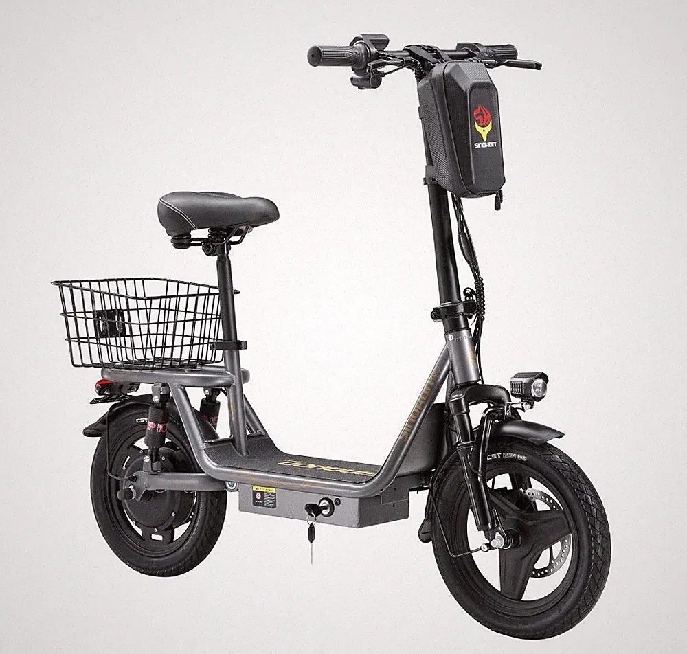 14" Elektroroller 350W Elektro-Scooter 13AH 60KM Faltbar E-Scooter Offroad 120KG