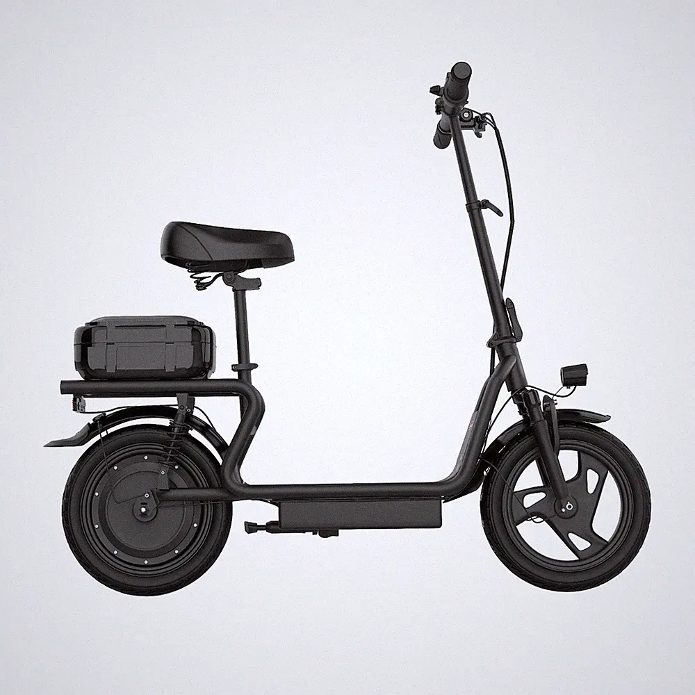 14 ZOLL 500W Elektroroller mit Korb 48V 15AH 120kg Klappbar E-Scooter 25km/h