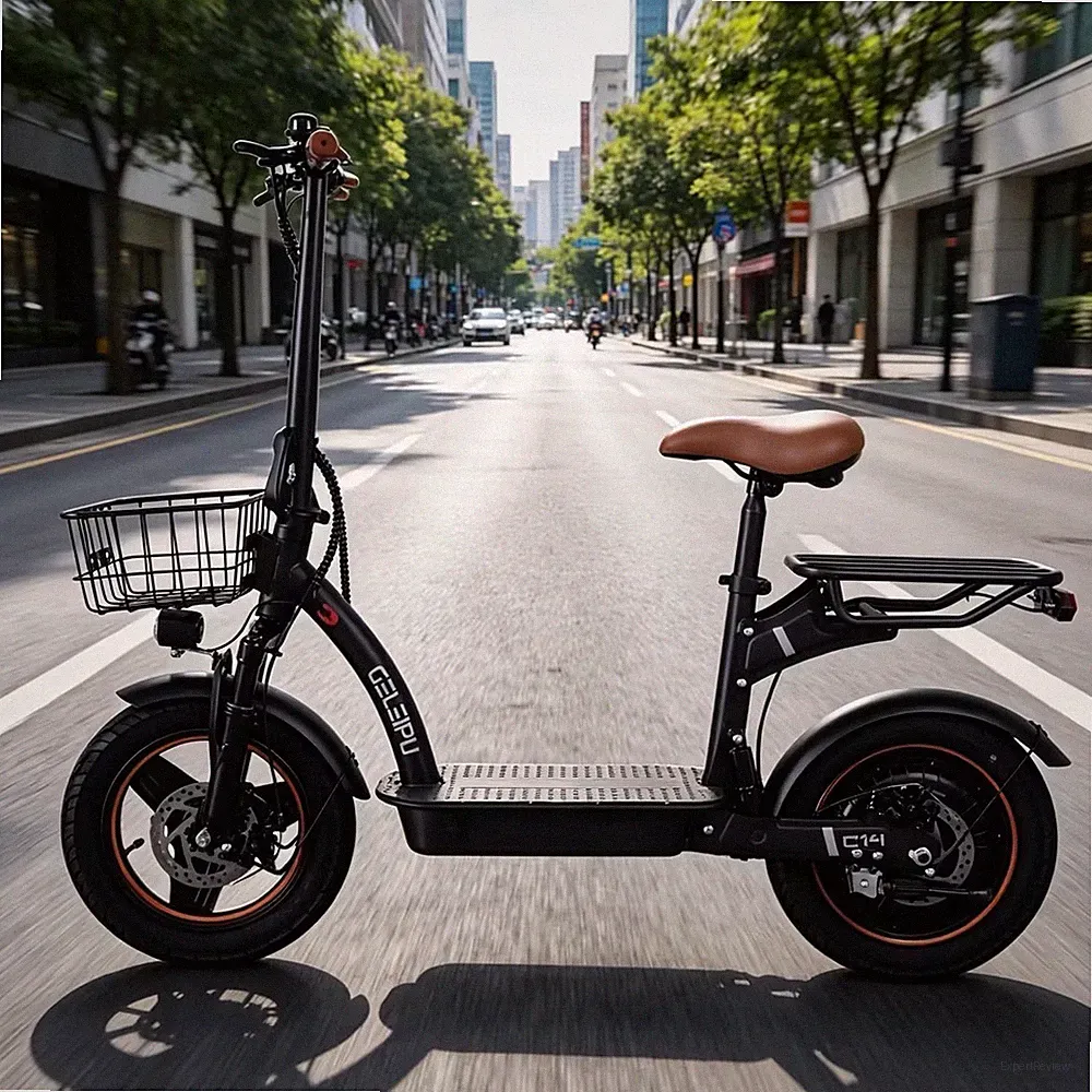 14 Zoll Elektroroller 48V17.5AH E-Scooter 100km Reichweite GELEIPU C14 E-Bike
