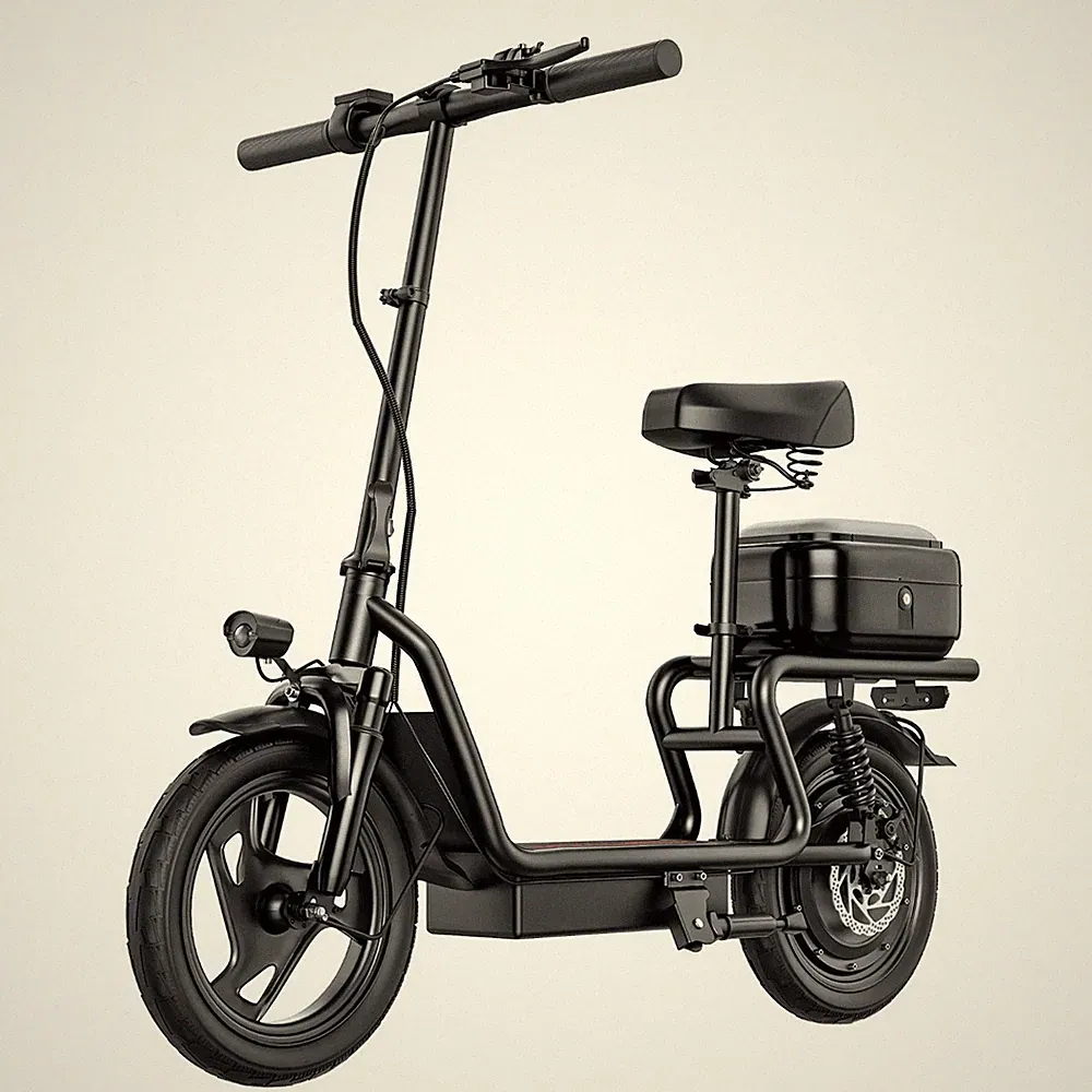 14 Zoll Elektroroller ZAZAWORK 48V 15AH 800W E-Roller 35KM/H E-Scooter Faltbar
