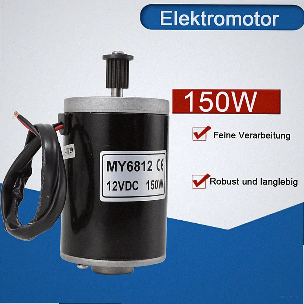 150W 12V Elektromotor für Elektroroller Elektrofahrräder Synchronmotor 2750rpm