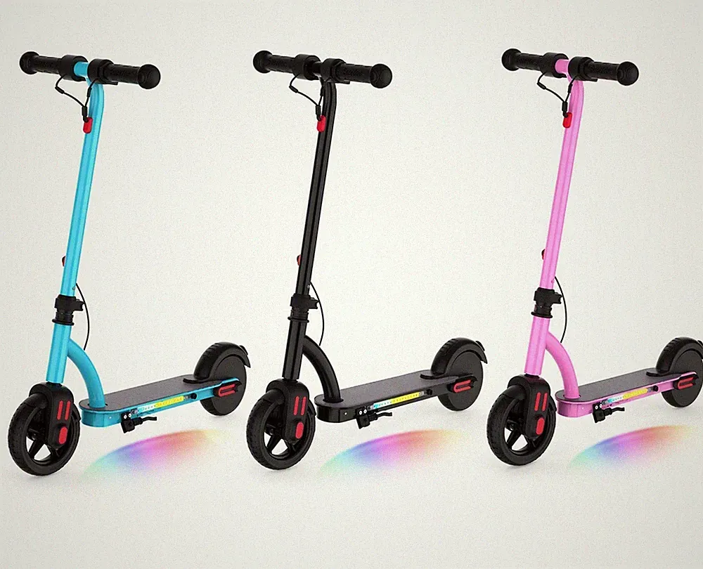 150W Elektroroller Kinder 6‑12 Jahre, , 6 Zoll, klappbar Kinderroller