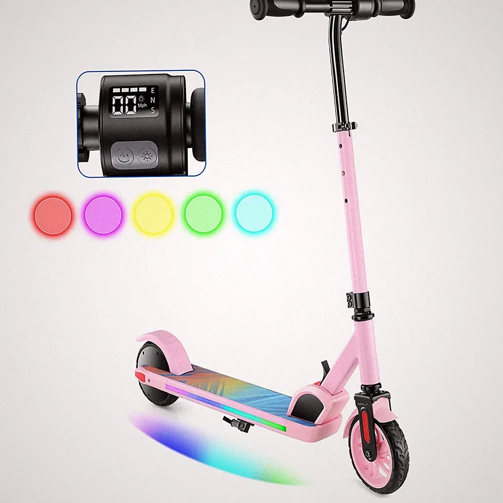 180W Elektroroller Kinder 2 Räder Klappbar Scooter für Mädchen Jungen