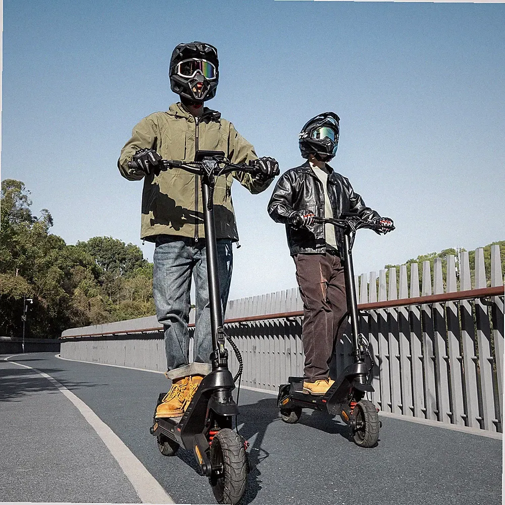 18AH ENGWE Elektroroller 48V 10Zoll Off-Road E-Scooter For Adult Mit NFC ABE