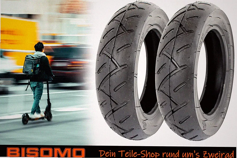 2 Reifen 10 x 2.5 Zoll 60/70-6.5 Elektroroller E-Scooter Segway Ninebot MAX G30
