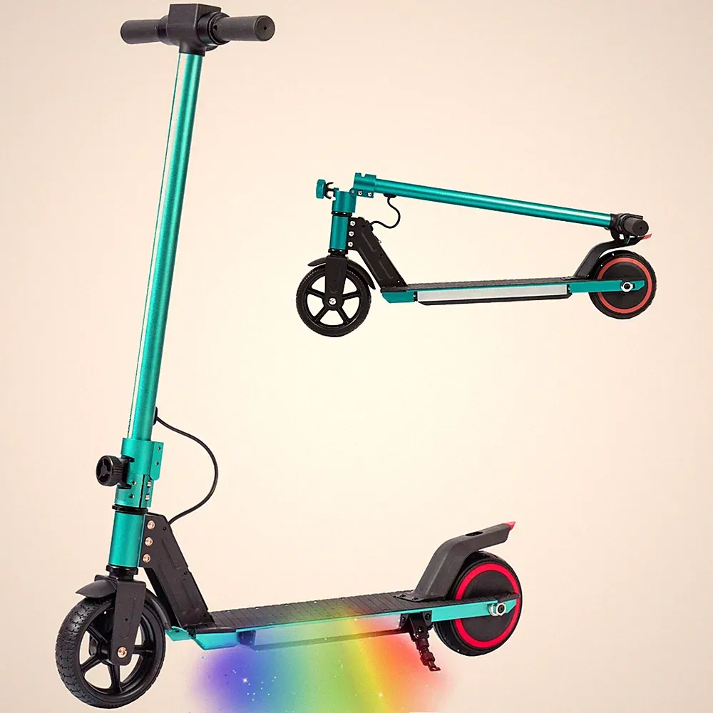 2 Stück Elektroroller Kinderroller maximale klappbar LED Display Ab 8 Jahren DE