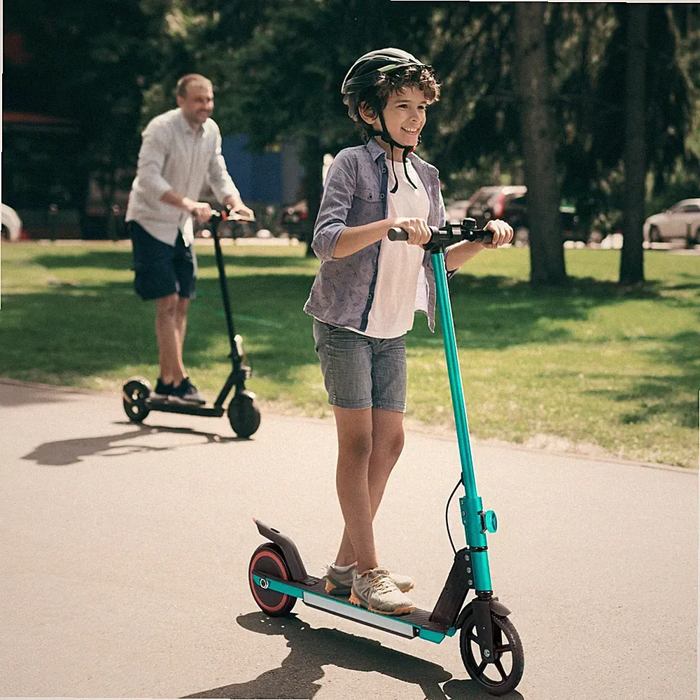 2 Stück Elektroroller Kinderroller maximale klappbar LED Display Ab 8 Jahren TOP