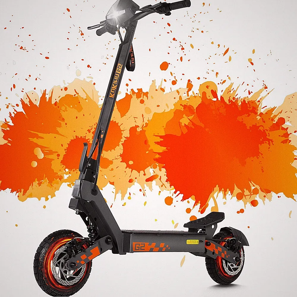 2025 Kukirin Elektroroller 25 km/h 48V 15Ah Batterie 500W Motor Range 55KM