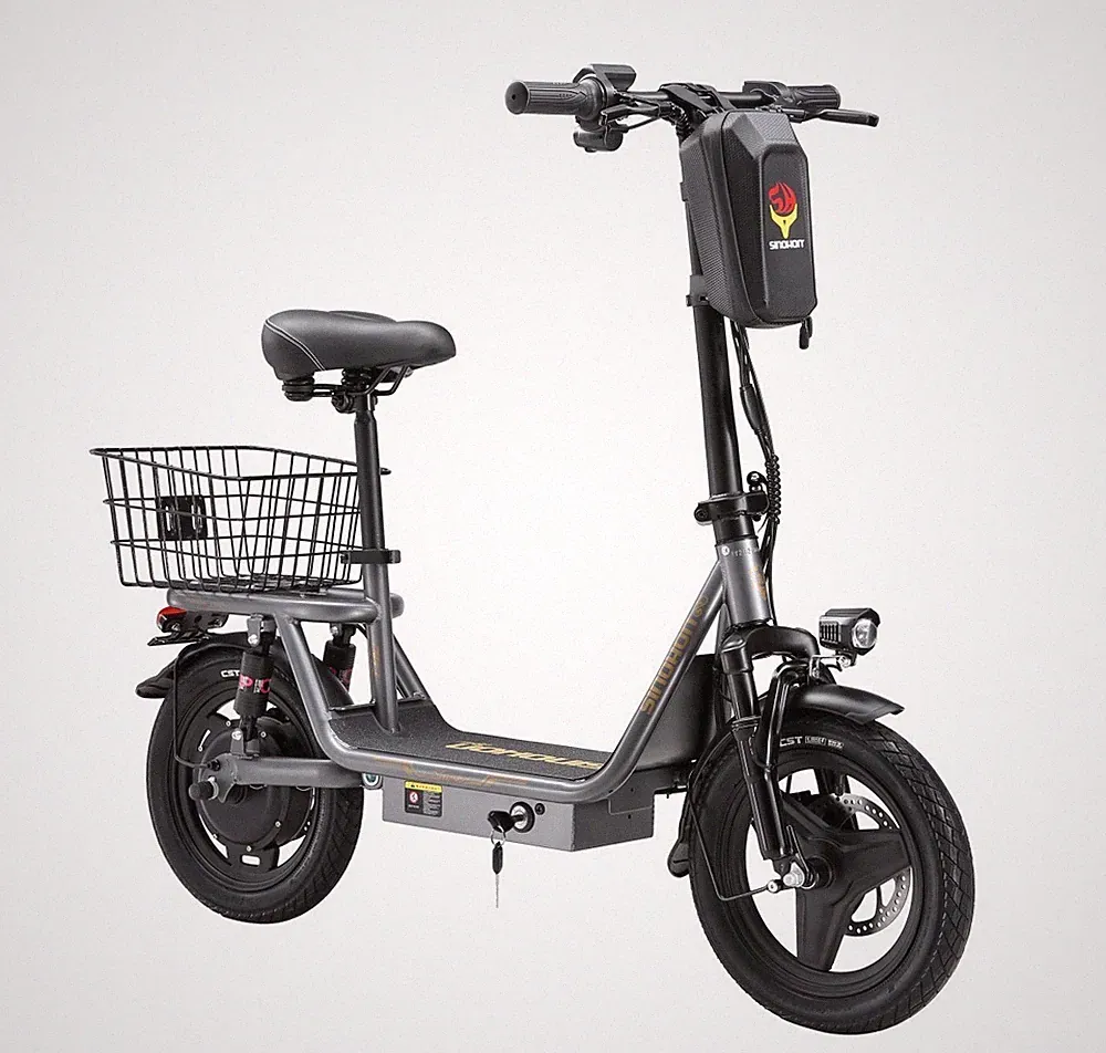 2026 14 Zoll Elektroroller mit korb 500W 36V/15.6AH Faltbar E-Scooter 32kmh