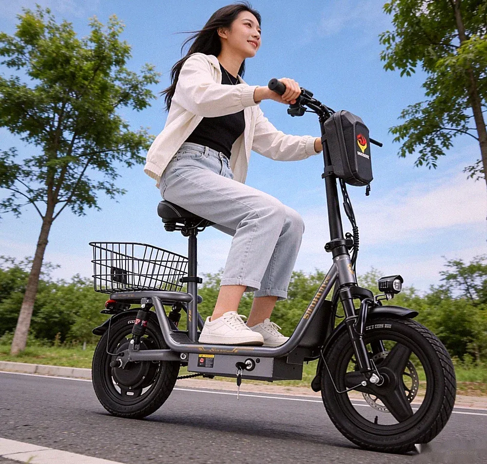 2026 E-Scooter 14 Zoll Elektroroller 500VV Klappbar E-City bike 36V/15.6AH 150KG
