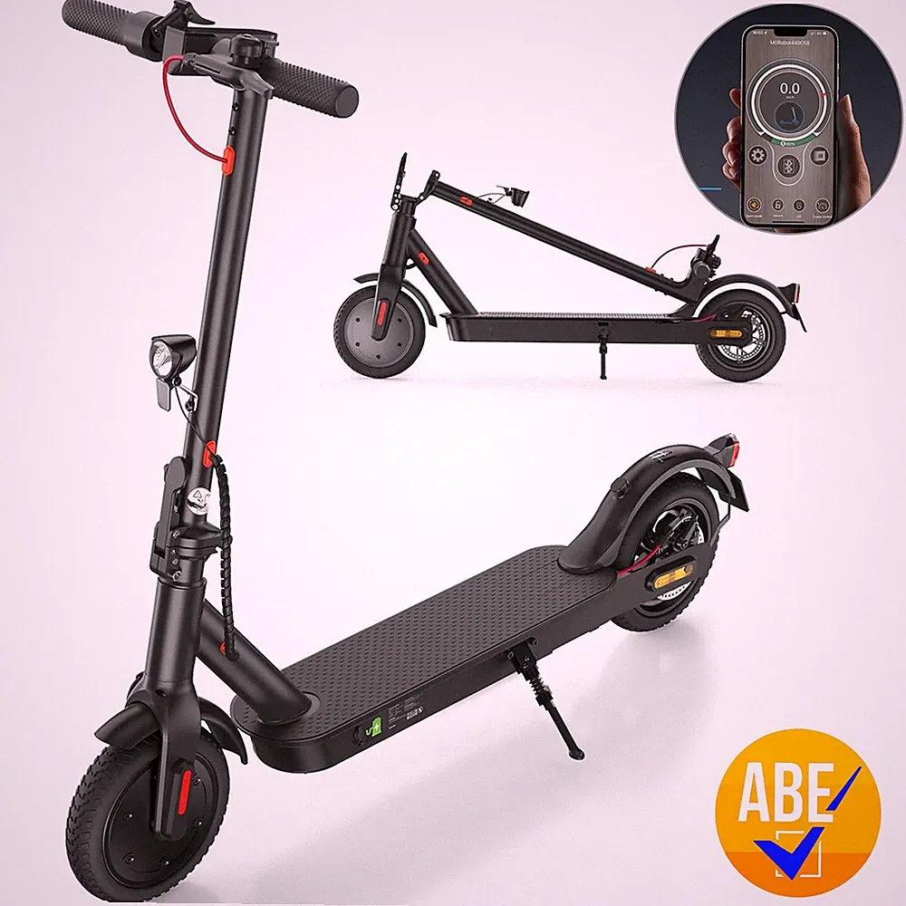 2026 Neu 350W E-scooter ABE 20km/h 36V Elektro-Roller APP Elektroroller bis 30KM
