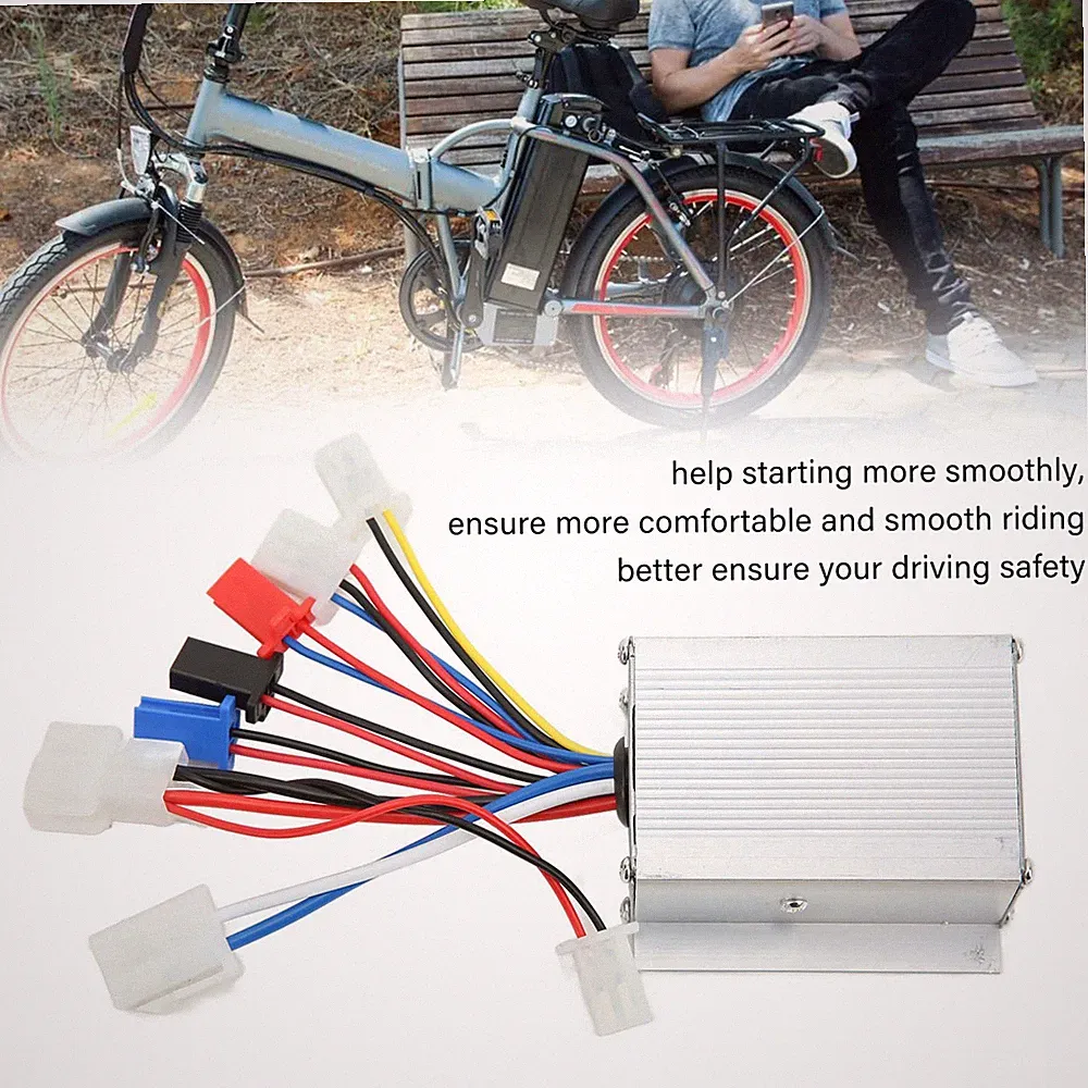 24V 250W Bürstenmotor-Drehzahlregler Für Elektroroller Und Fahrräder Uj1X