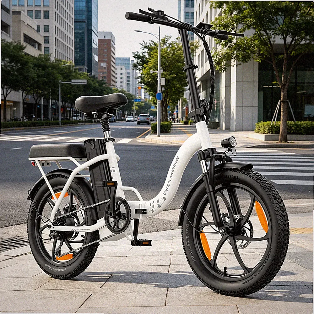 250W Klappbarer Elektroroller 48V 16Ah WITAMBIKE C16 20Zoll Coummuter bike 120km