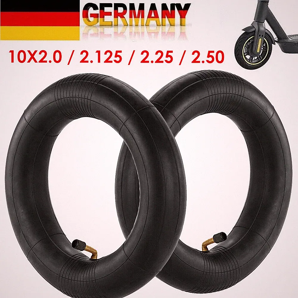 2tlg 10X2.0/2.125/2.50 Reifen Innen Schlauch Für Elektroroller E-Scooter 10 Zoll