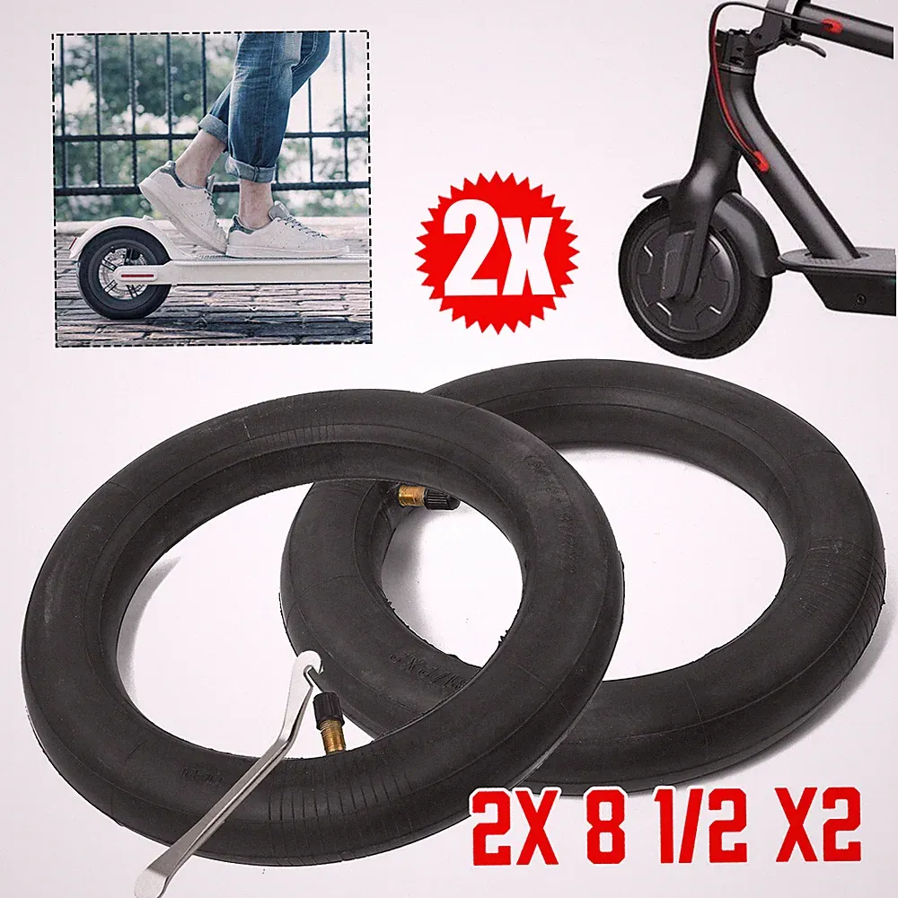 2x 8 1/2 X2 Reifen-Innen-Schlauch Für Xiaomi Elektroroller E-Scooter 8.5 Zoll