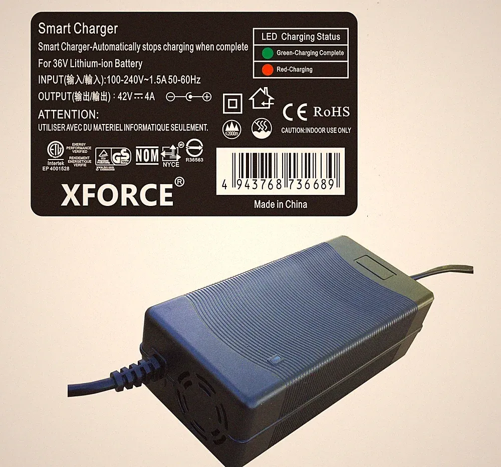3 Ampere Smart Ladegerät für E‑TWOW S2 Booster E ES Elektroroller