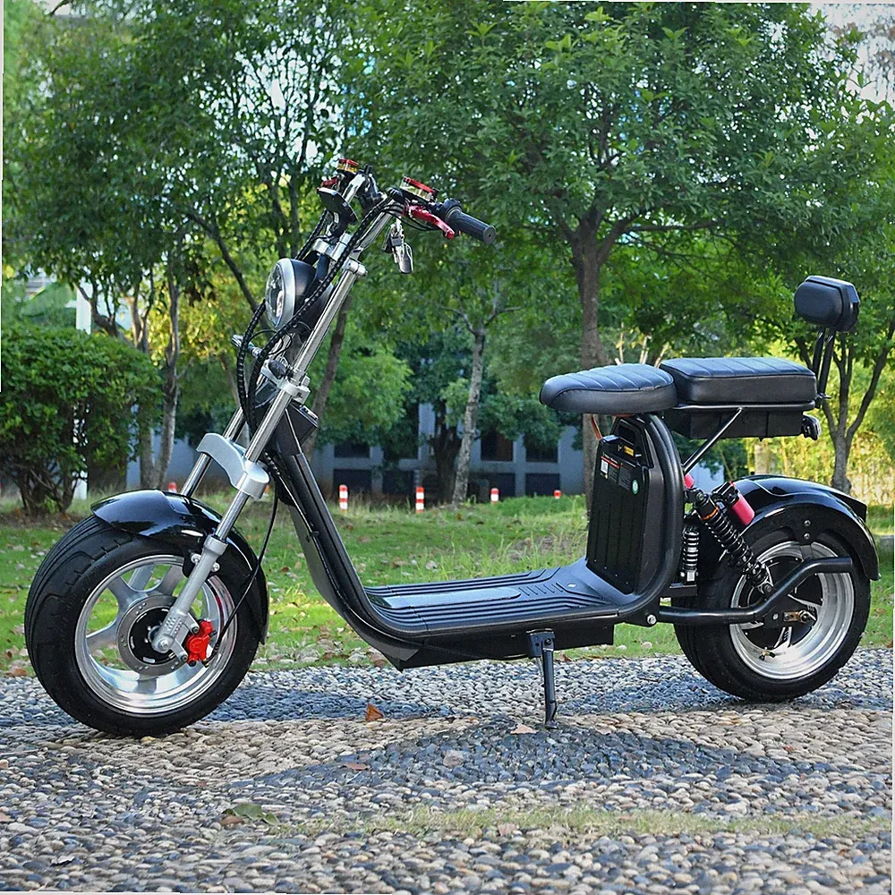 3000W Motor 45KM/70KM/H 18-Zoll-Fettreifen Elektroroller Maximale Last 250KG COC