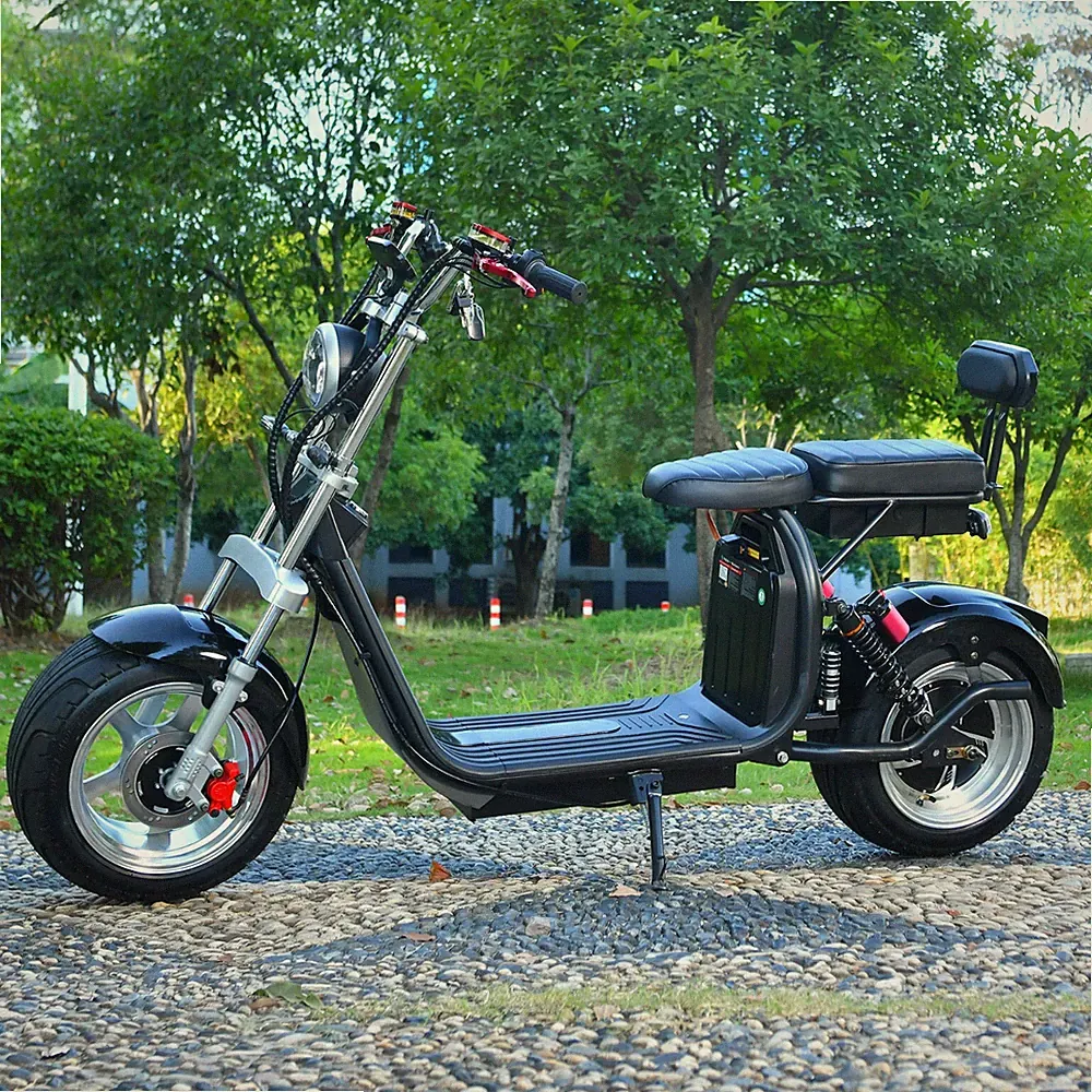 3000W Motor 45KM/70KM/H 18-Zoll-Fettreifen Elektroroller Maximale Last 250KG COC