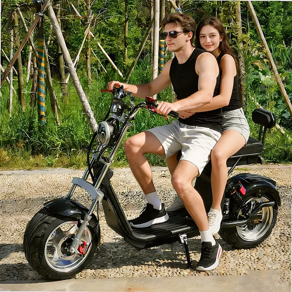 3000W Motor 45KM/70KM/H 18-Zoll-Fettreifen Elektroroller Maximale Last 250KG COC