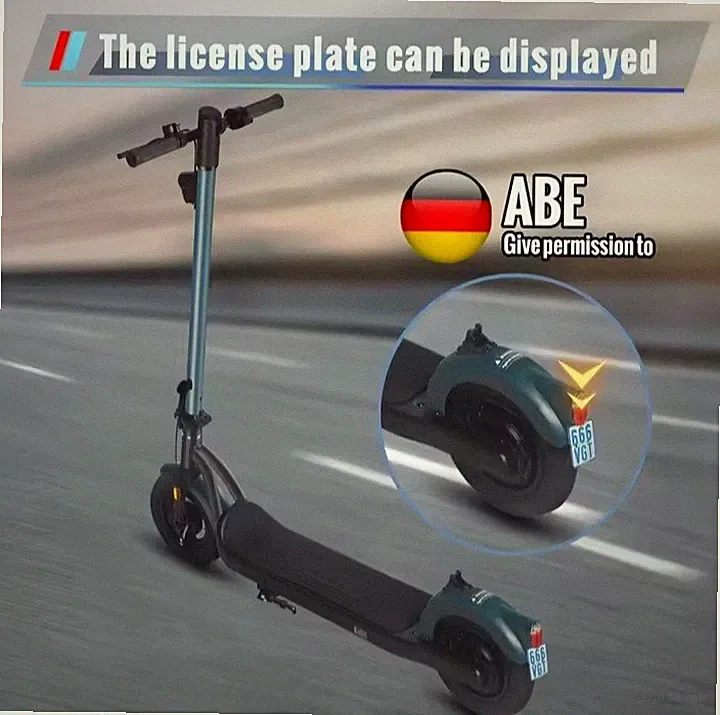 350 E ❤️Elektroroller ❤️Straßenzulassung Mit ABE -APP