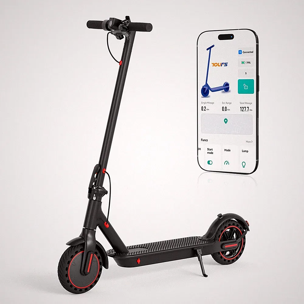 350W E-Scooter Mit Straßenzulassung Elektroroller Faltbar Bis Zu 30KM Mit APP