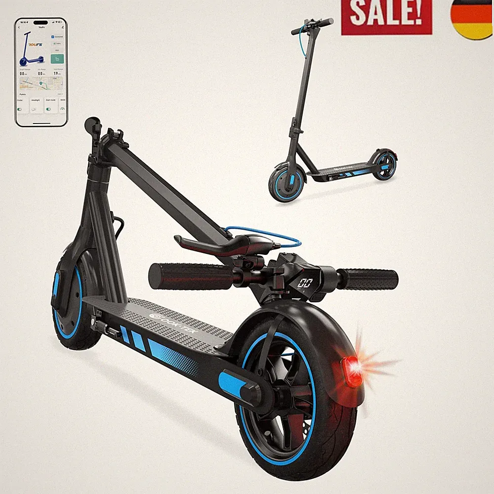 36V 10.5AH ElektroScooter Kinder 8-16 Jahren Klappbar Elektroroller 35 km/h 500W