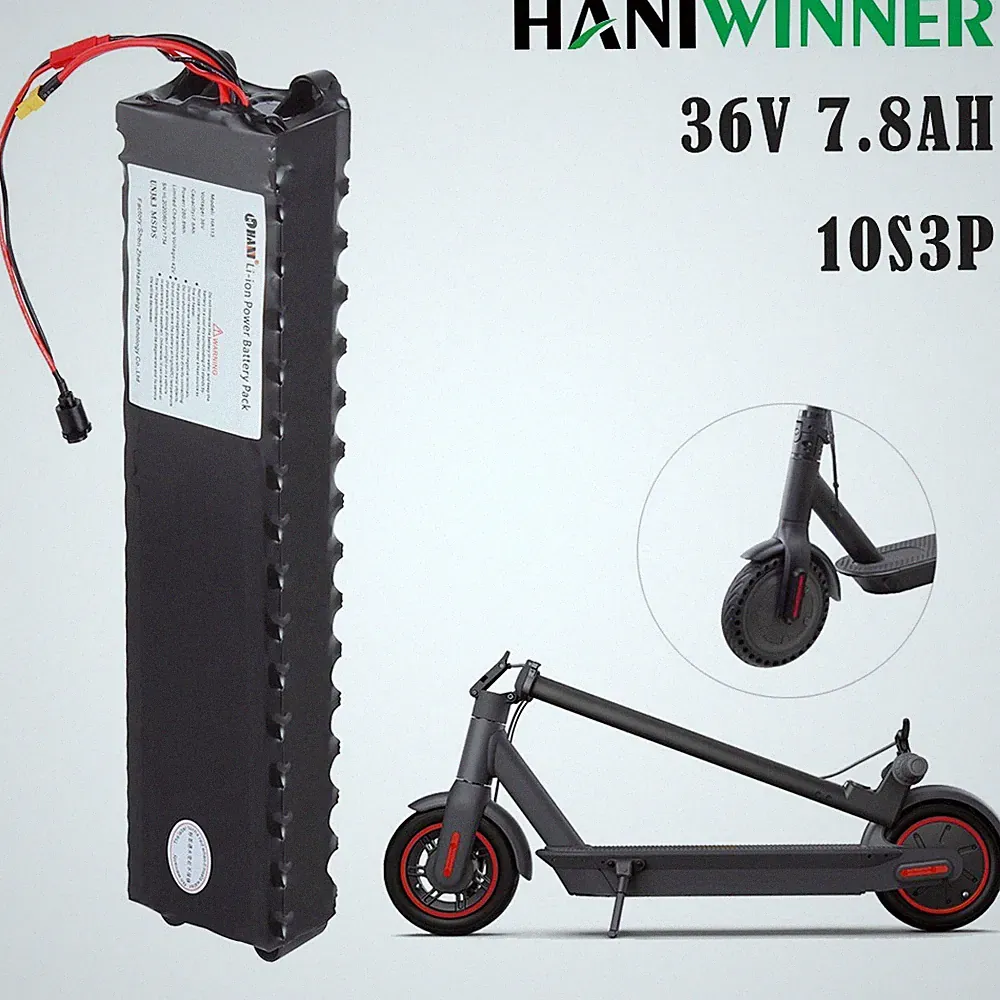 36V 7.8Ah wiederaufladbare Li-Ion Akku Pack 10S3P 500w Elektro Roller Fahrrad