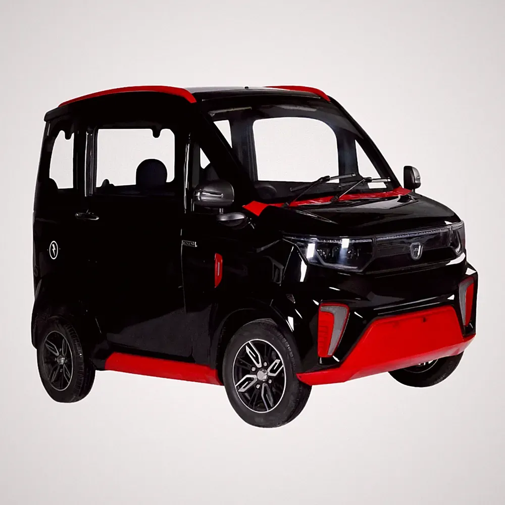 4-Rad Elektro Kabinenroller Microcar 2-Sitzer 25km/h 72V 100Ah Straßenzulassung