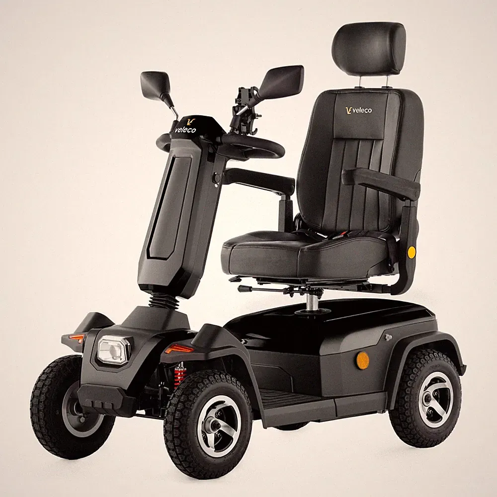 4 Rad Mobilitätsroller mit Geschwindigkeitsknopf Roller und Sviwel Sitz - SHARPY 750 W