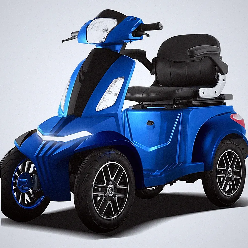 4-Rad Seniorenmobil Vigorous Vista T408 25km/h 20Ah Elektro-Roller 1kW COC Blau