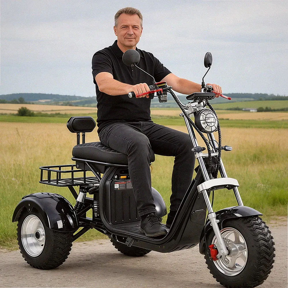 4000W Elektroroller maximalen Tragfähigkeit 250kg Deutsche Straßenzulassung