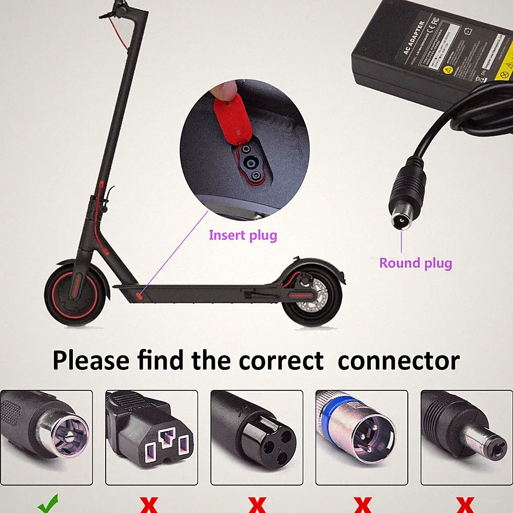 xiaomi elektroroller 4 ladekabel
