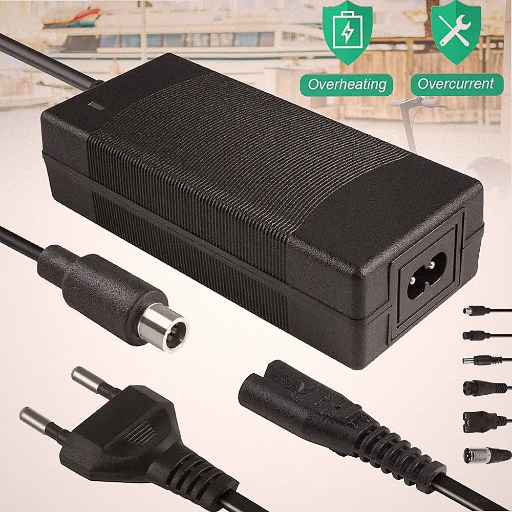 42V Ladegeräte für Scooter E Scooter Ladegerät mit 6 Anschlüssen Für Xiaomi M365