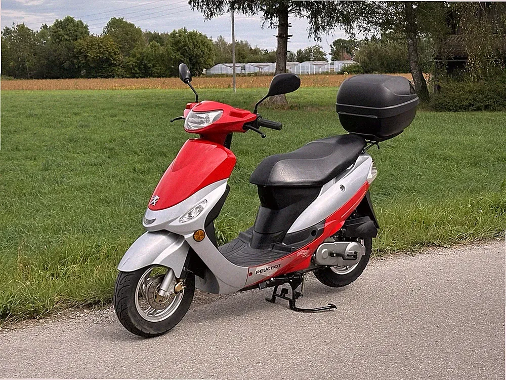 45 Km/h Peugeot V-Clic 50 ccm Roller orig. 4030 Km Top Zustand!